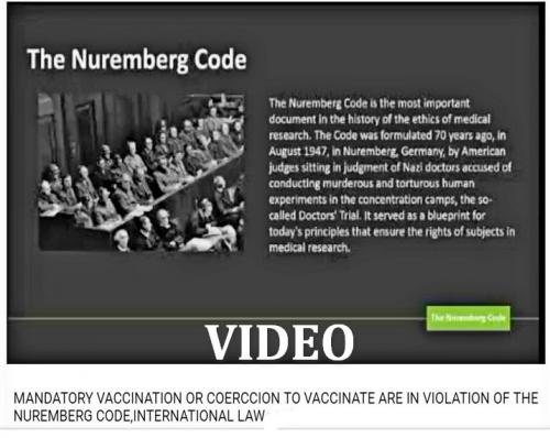 NUREMBERG CODE VIDEO PHOTO