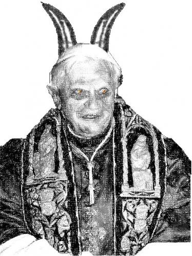 Evil Pope Face 2