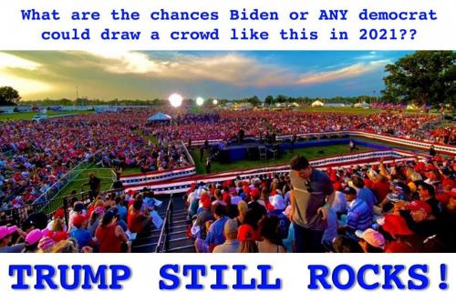 Trump Still Rocks