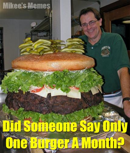 Burger A Month