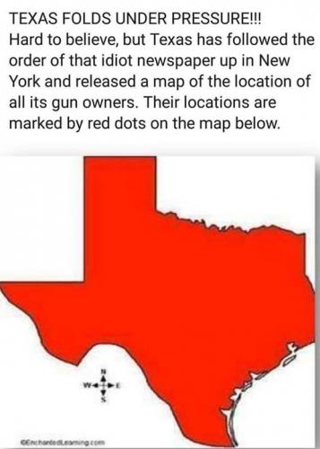 TEXAS FOLDS