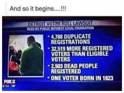 Detriot voter role lawsuit
