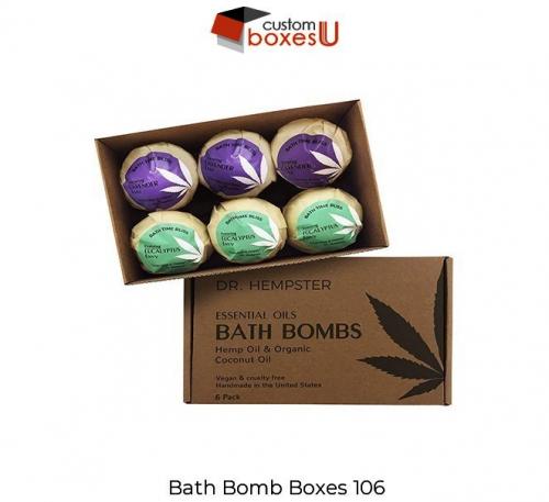 Kraft Bath Bomb Box