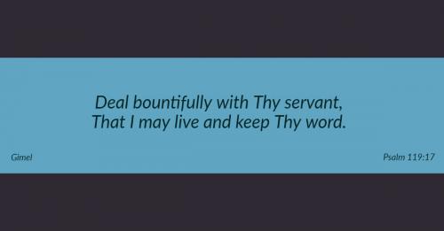 ZZZ Psalm 119 017