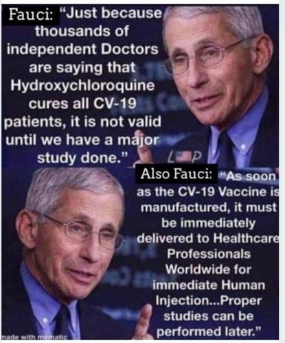 fauci is a moron