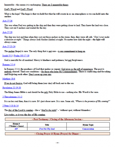 Ed Alexander's Testimony (2 of 2)