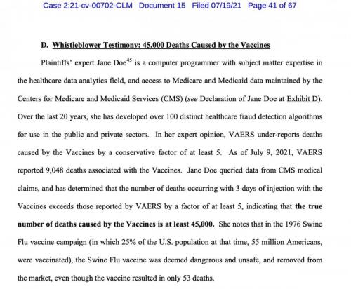 whisleblower testimony 143257879234569782349