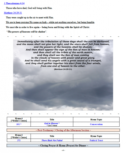 Merlin Howlett's Testimony (2 of 2)
