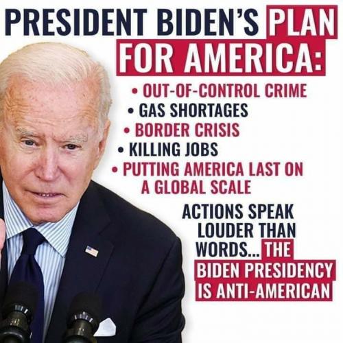 Biden ANTI-AMERICAN administration