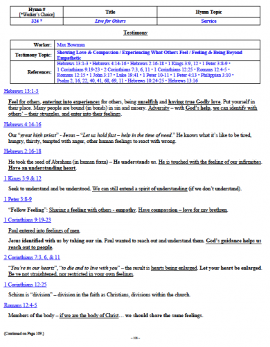 Max Bowman's Testimony (1 of 2)