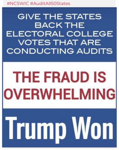 Trump Won - Audit ALL 50 States!