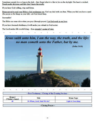 Stan Chamberlain's Testimony