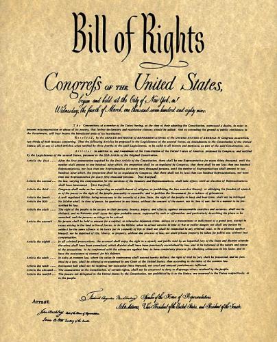 Bill of rights