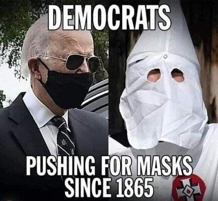 PUSHING FOR MASKS SINCE 1865 GETTR