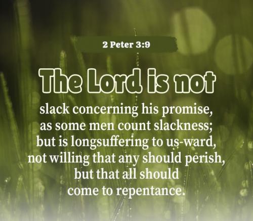 2 Peter 3:9