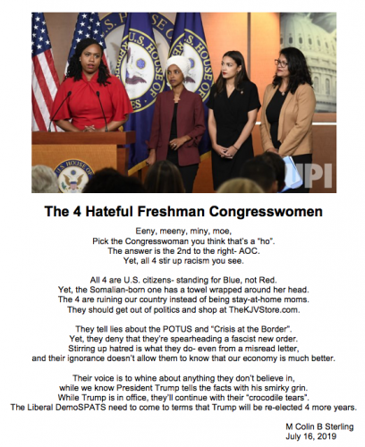 The 4 Hateful Freshman Congresswomen