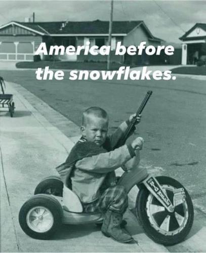 America before snowflakes