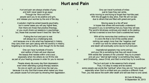 Hurt and Pain Pic