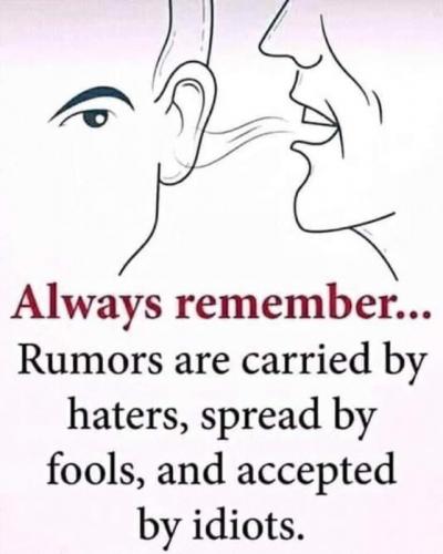 rumors