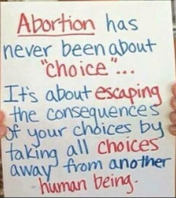 Abortion - No Choice Given
