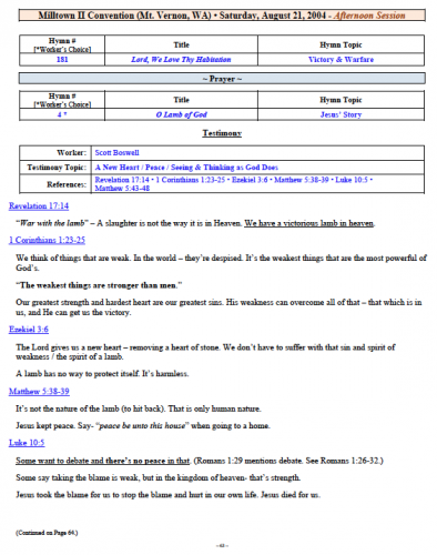 Scott Boswell's Testimony (1 of 2)