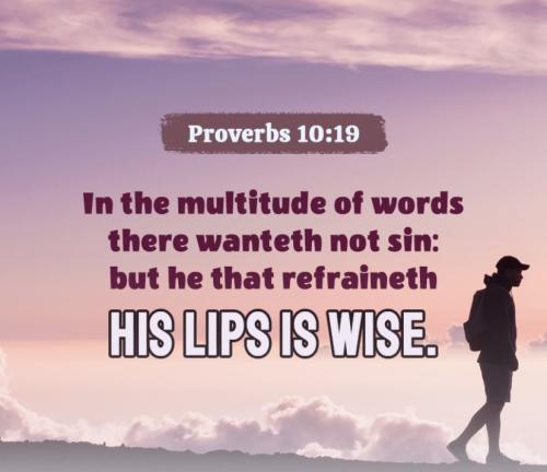 Proverbs 10:19