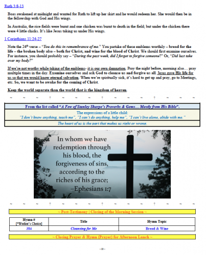Ivan Shackleton's Testimony (2 of 2)