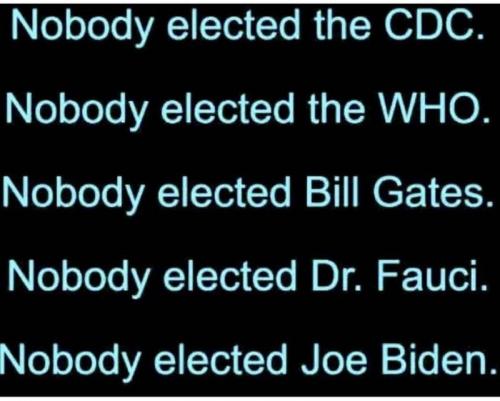 nobody elected
