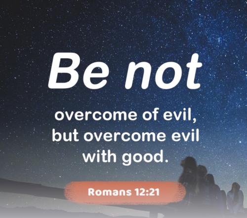 Romans 12:21