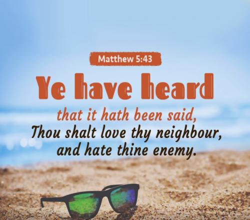 Matthew 5:43
