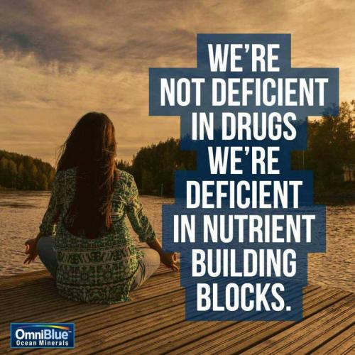 INGEST NUTRIENTS, NOT DRUGS!