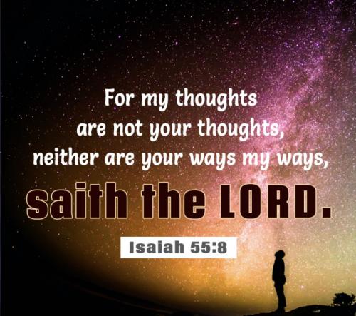 Isaiah 55:8