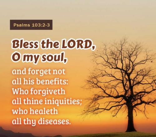 Psalm 103:2-3