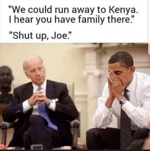 BIDEN RUN AWAY