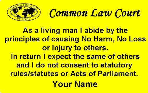 #CommonLawCard