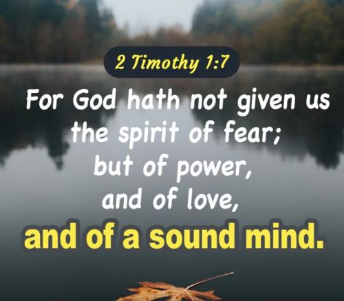 2 Timothy 1:7
