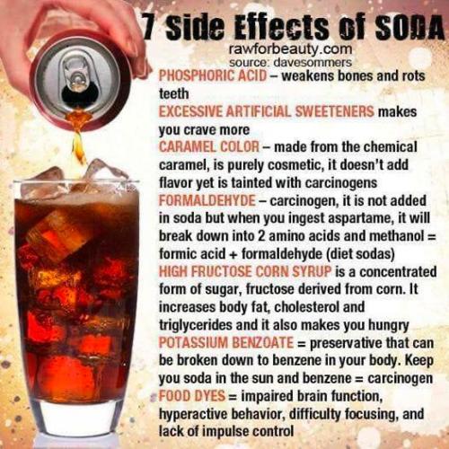 7 side effects of soda