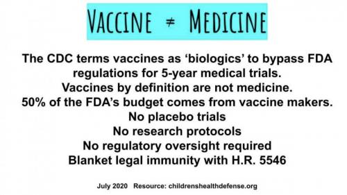 #VACCINE = #BIOLOGICS