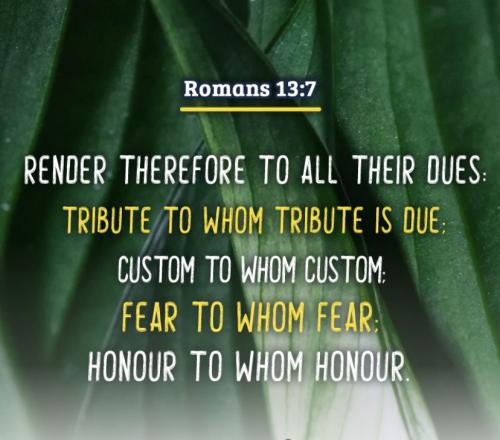 Romans 13:7