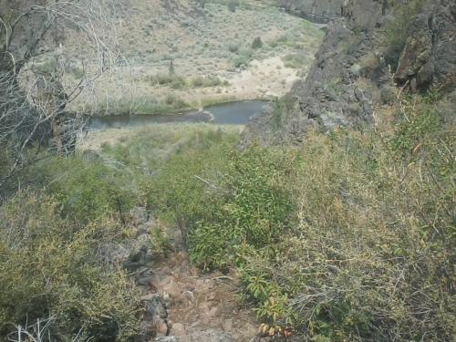 trail down and work site