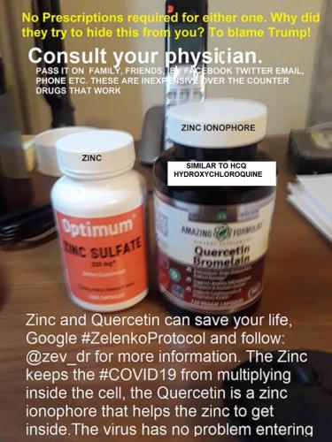 #Zinc + #Quercetin #ZelenkoProtocol