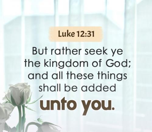 Luke 12.31