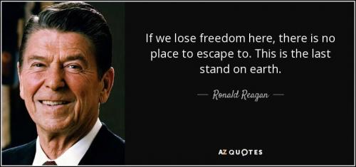 Reagan last stand
