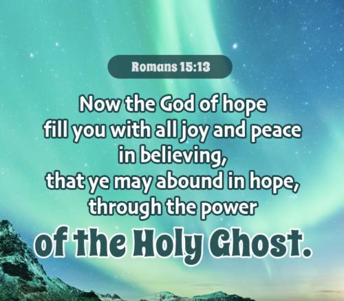 Romans 15:13