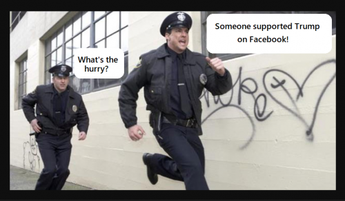 Someone supported Trump