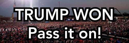 trump won pass it on