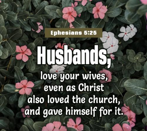 Ephesians 5:25