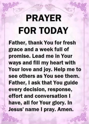 prayerfortoday