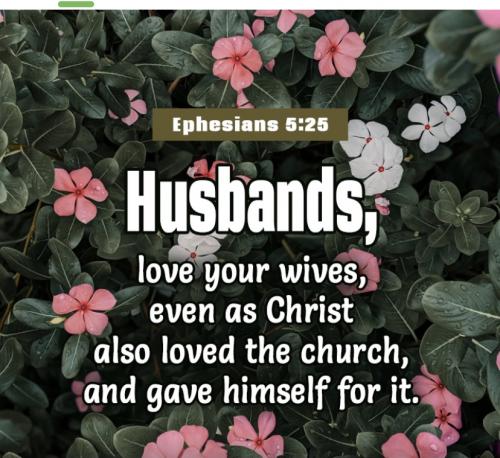 Ephesians 5:25