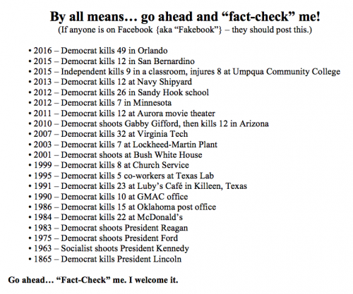 Go Ahead - Fact-Check Me